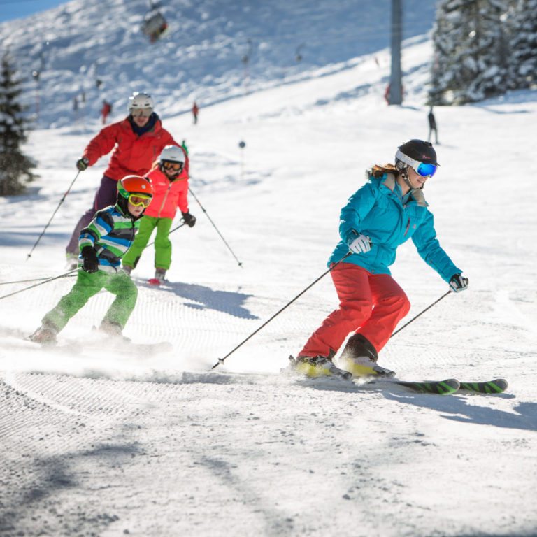 Familienskispaß im Brandnertal © Michael Marte / Bergbahnen Brandnertal