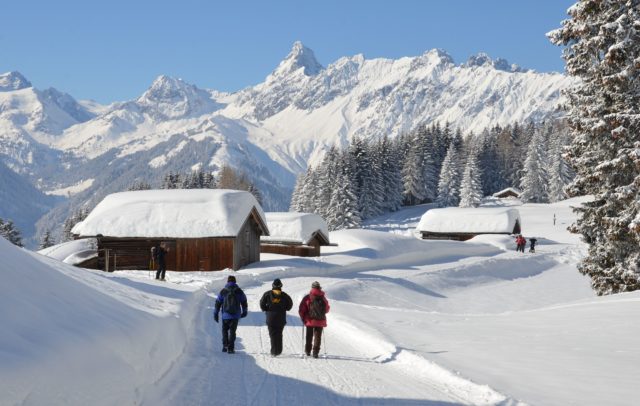 Ferienhotel Fernblick, Winterwandern, Winterwanderwege im Montafon (c) Hotel Fernblick