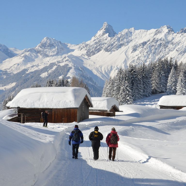 Ferienhotel Fernblick, Winterwandern, Winterwanderwege im Montafon (c) Hotel Fernblick