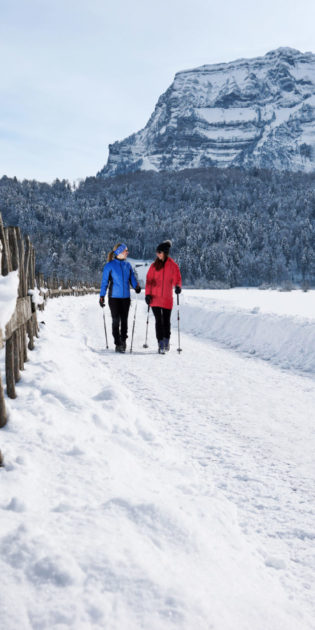 Winterwandern in Mellau, Bezau und Bizau im Bregenzerwald © Ludwig Berchtold / Bregenzerwald Tourismus