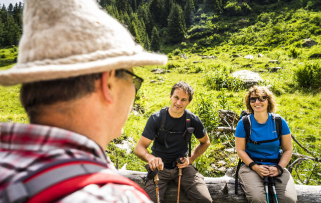 zur Alpe Garnera mit Wanderführer Gerhard Blaas, Montafon © Dietmar Denger