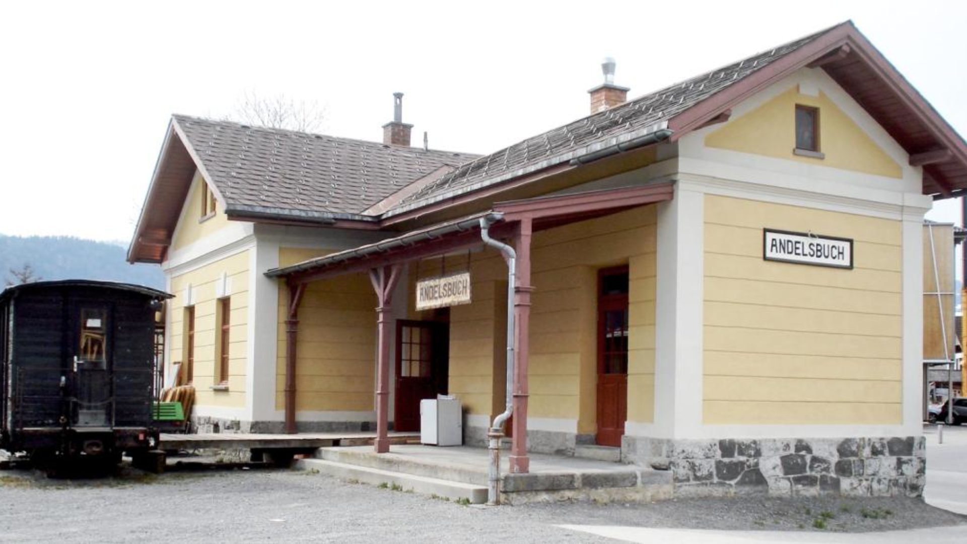 Alter Bahnhof in Andelsbuch