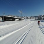 Loipe im Nordic Sport Park in Sulzberg