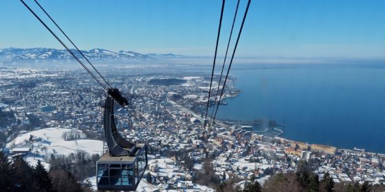 Pfänderbahn im Winter © Pfänderbahn AG