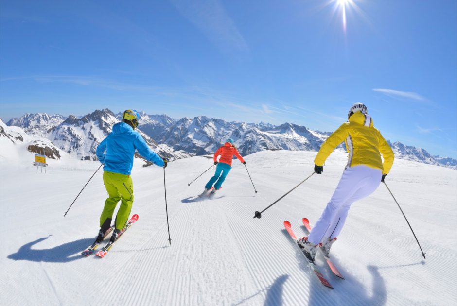Skifahren Lech Zuers am Arlberg, Sonnenski © Josef Mallaun / Lech Zuers Tourismus