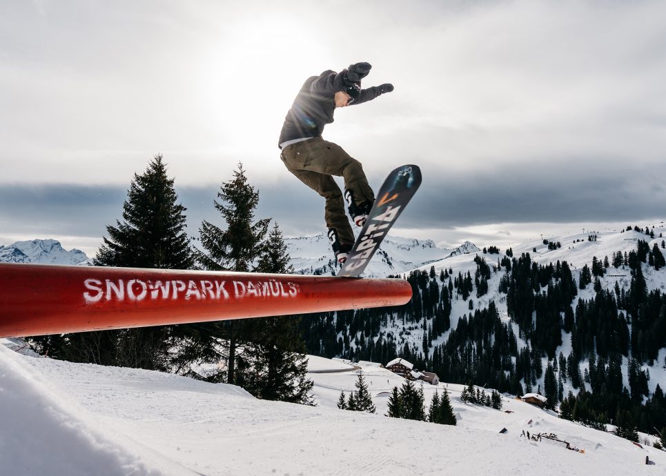 Snowpark Damüls © Oostenrijk TV - Bregenzerwald Tourismus