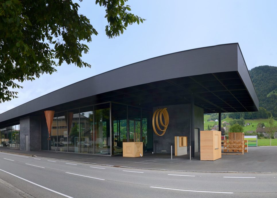 Werkraumhaus Bregenzerwald, Andelsbuch, Peter Zumthor (c) Foto Friedrich Böhringer, wikicommons