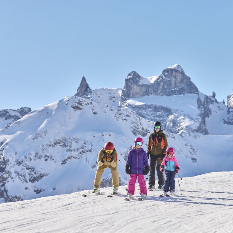 Familienskitag am Golm im Montafon