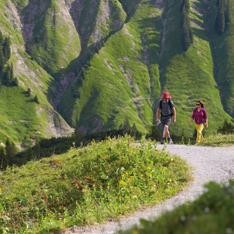 Min Weag-Etappe 10, Arlberg, Kleinwalsertal, Bergerlebnis (c) Peter Mathis / Vorarlberg Tourismus