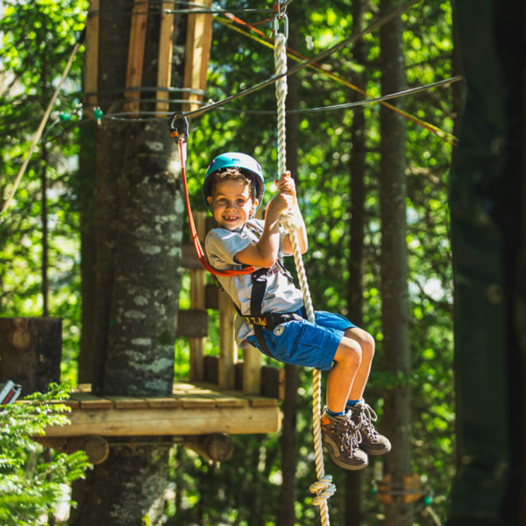 Waldseilpark Golm, Montafon © Illwerke Tourismus