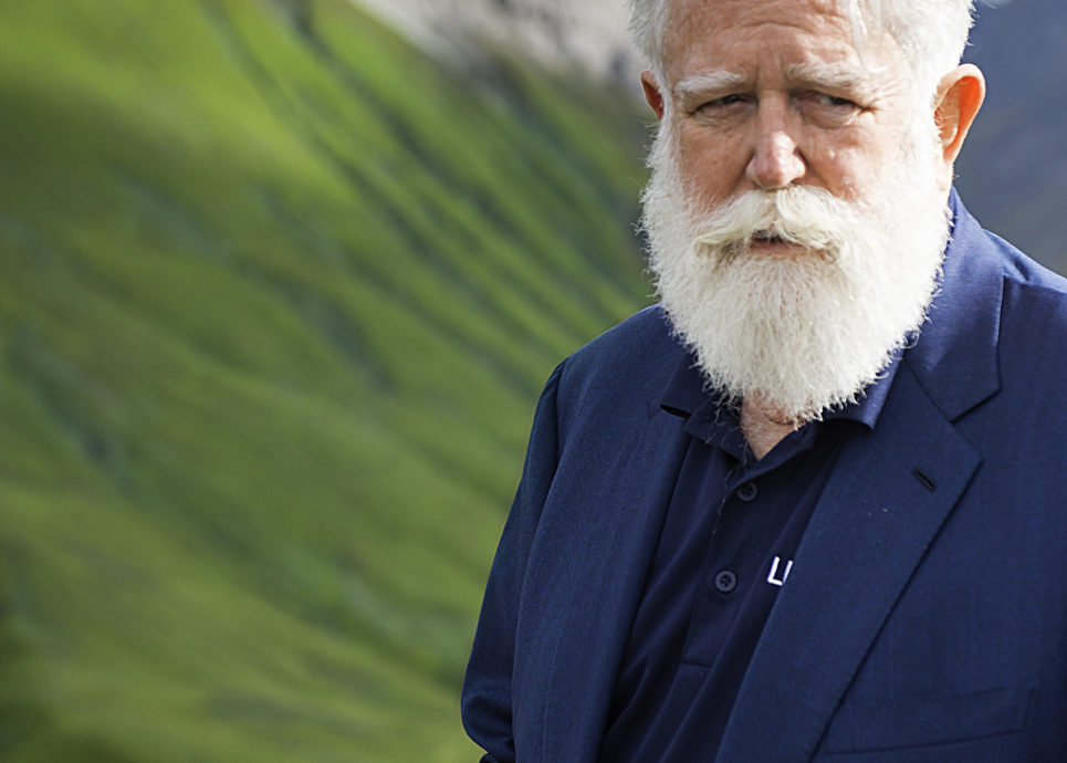 James Turrell in Lech (Sept. 2014) Foto: Maria Muxel