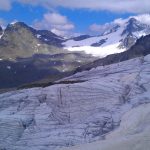 Ochsentaler Gletscher mit Dreiländerspitze