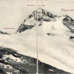 Vermunt Pass mit Vermunt- und Ochsentaler Gletscher um 1900