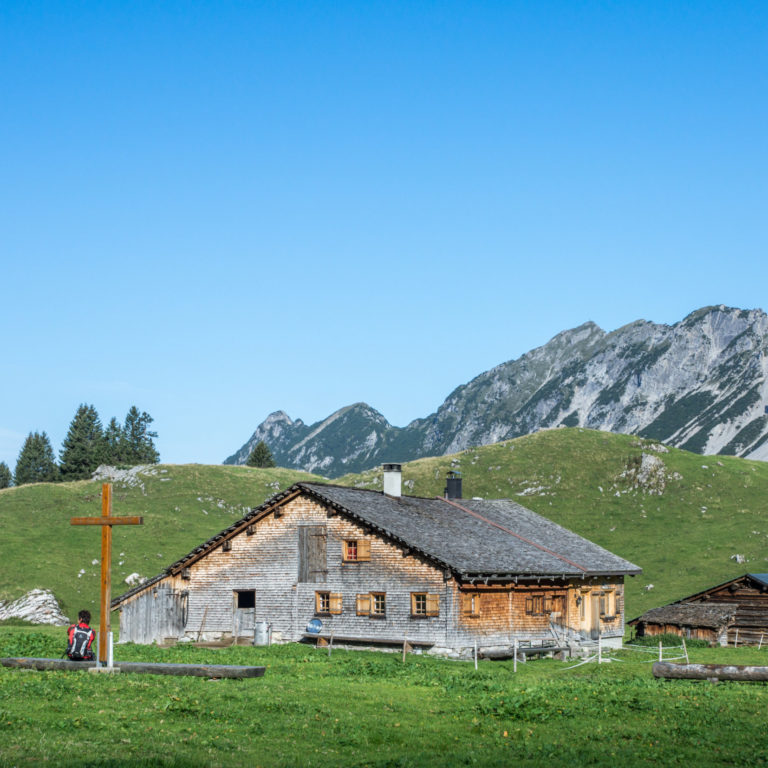Alpe Laguz, Großes Walsertal © Helmut Düringer / Vorarlberg Tourismus