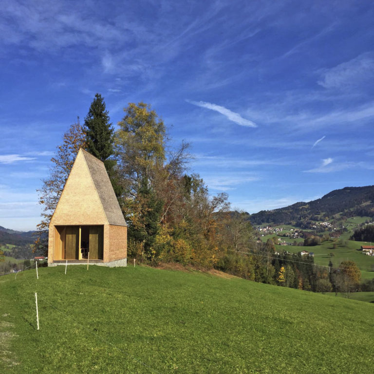 baukultur Kapelle Salgenreute Krumbach Projekt Bernardo Bader, Themenwandern Kultur © Adolf Bereuter / bernardo bader architekten