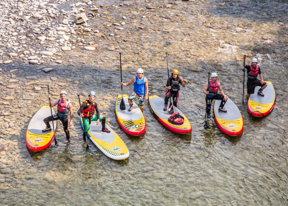 Flusswasser Stand Up Paddling, (c) Canyoning Team Vorarlberg