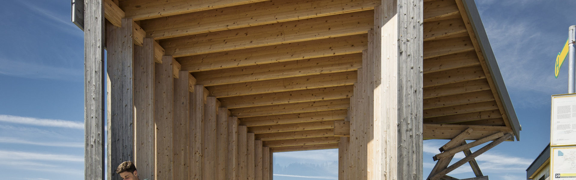 Busstop Krumbach, Glatzegg © Albrecht Imanuel Schnabel / Vorarlberg Tourismus
