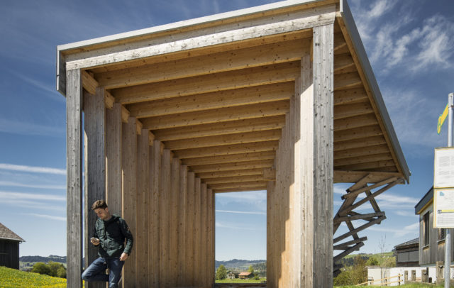 Busstop Krumbach, Glatzegg © Albrecht Imanuel Schnabel / Vorarlberg Tourismus