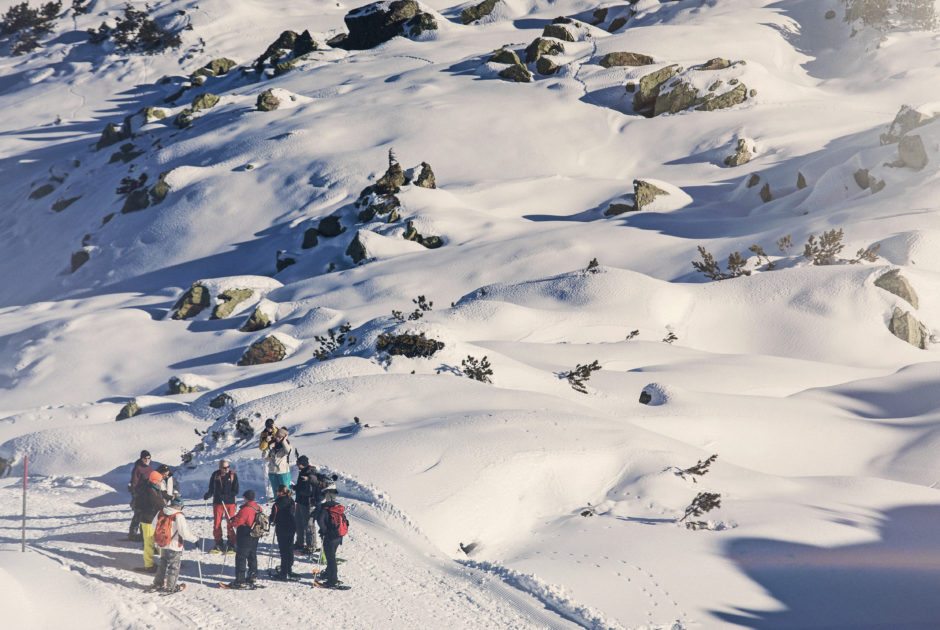Geführte Schneeschuhwanderung Muttjöchle, Klostertal (c) Markus Gmeiner - Vorarlberg Tourismus GmbH