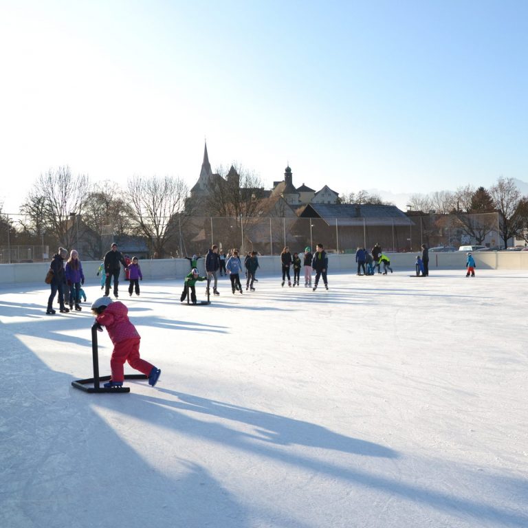 Kunsteislaufplatz Gastra Rankweil (c) Bernd Oswald I Marktgemeinde Rankweil