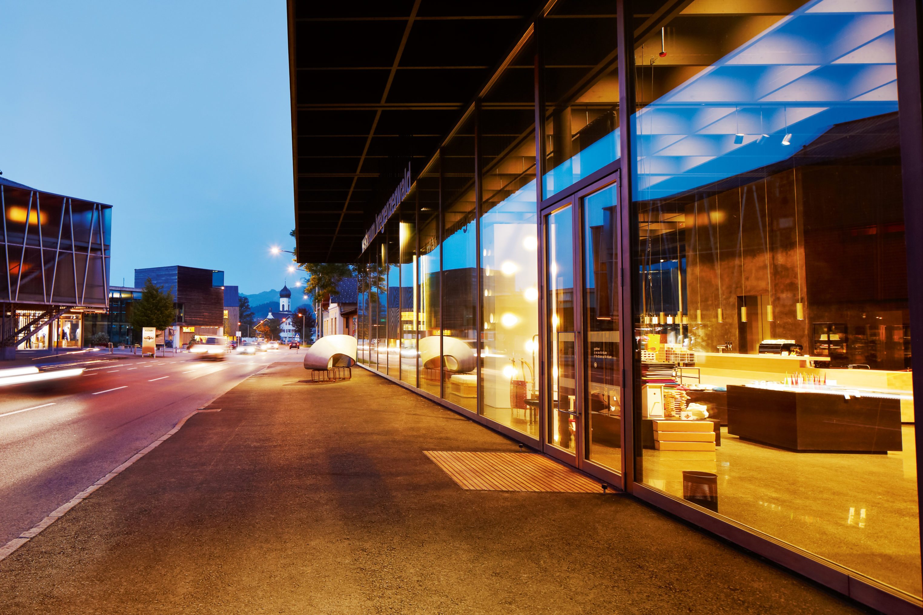 Werkraum Bregenzerwald Das offene Haus, gebaut von Peter Zumthor, ist