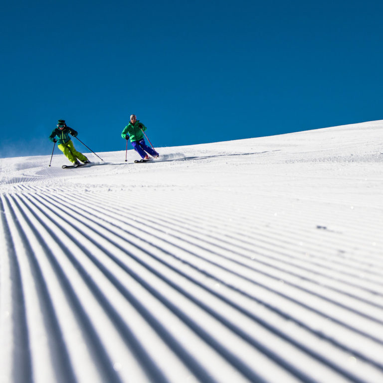 Skifahren in Lech Zürs am Arlberg © Christoph Schöch / Lech Zürs Tourismus