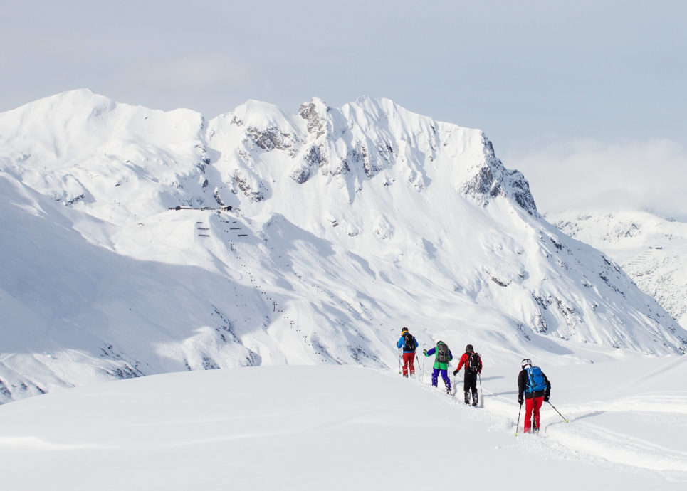 Ski Ride Vorarlberg © Markus Gmeiner / Vorarlberg Tourismus GmbH