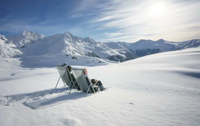 Sonnenski, Skigebiet Sonnenkopf, Ausblick Muttjöchle (c) Dietmar Denger / Vorarlberg Tourismus