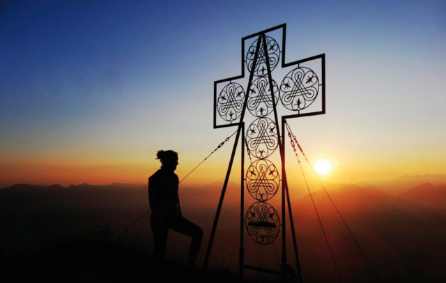 Sonnenaufgangswanderung auf die Mondspitze, Brandnertal© Melanie Fleisch / Alpenregion Bludenz Tourismus GmbH