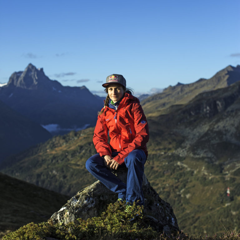Nadine Wallner Freeriderin © Darko Todorovic / Vorarlberg Tourismus
