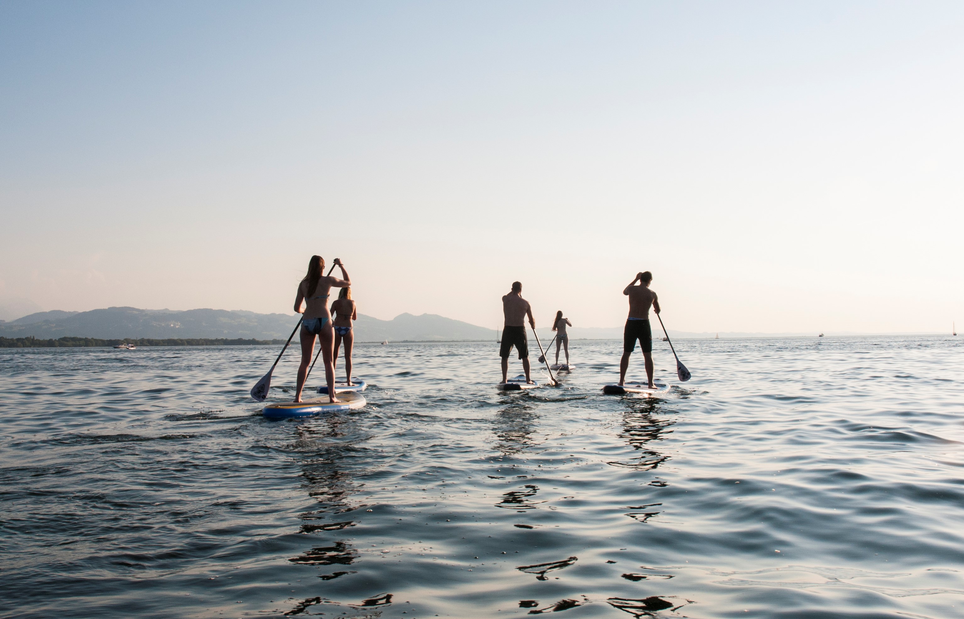 Ländle SUP Stand Up Paddeln in Vorarlberg Urlaub in Vorarlberg