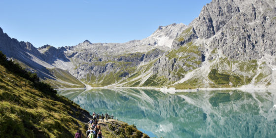 Wandern am Lünersee © Christa Engstler