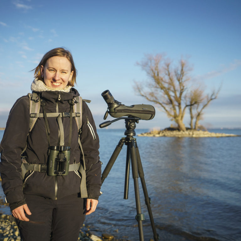 Birdwatching Rheinspitz Johanna Kronberger-33 © Dietmar Denger / Vorarlberg Tourismus