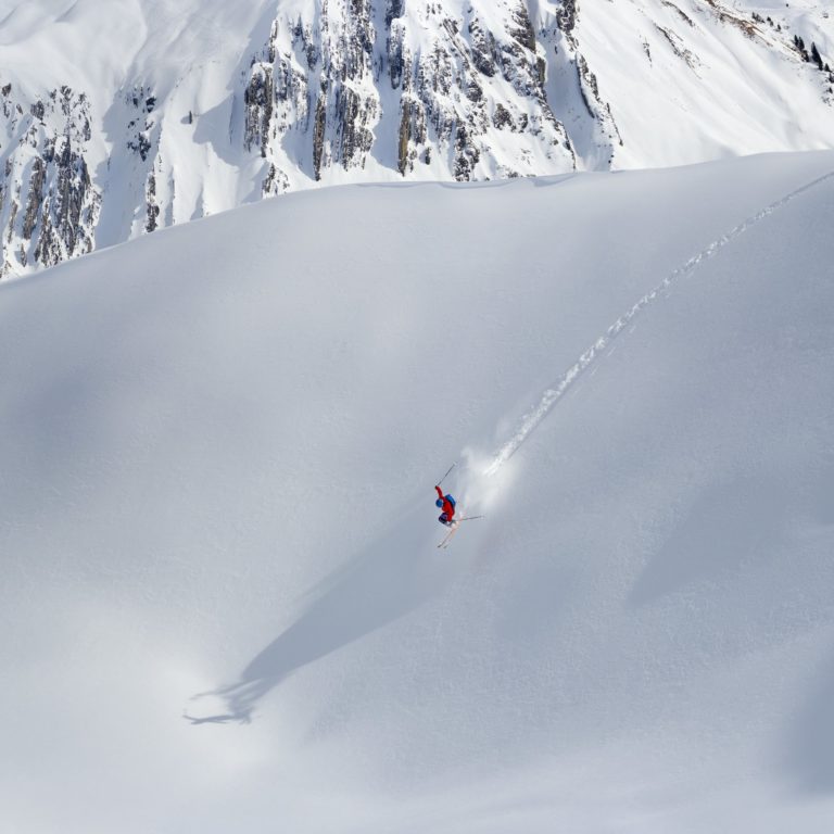 Lorraine Huber Erzberg Flexenpass-Arlberg © Sepp Mallaun / Vorarlberg Tourismus