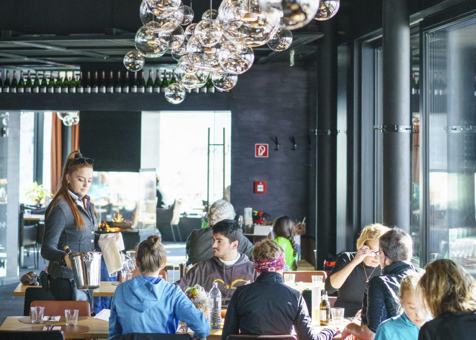 Schlegelkopf Restaurant Bar © Dietmar Denger / Vorarlberg Tourismus