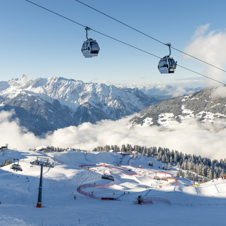 Weltcup Montafon Bergbahn Silvretta Montafon © Gregor Lengler / Vorarlberg Tourismus