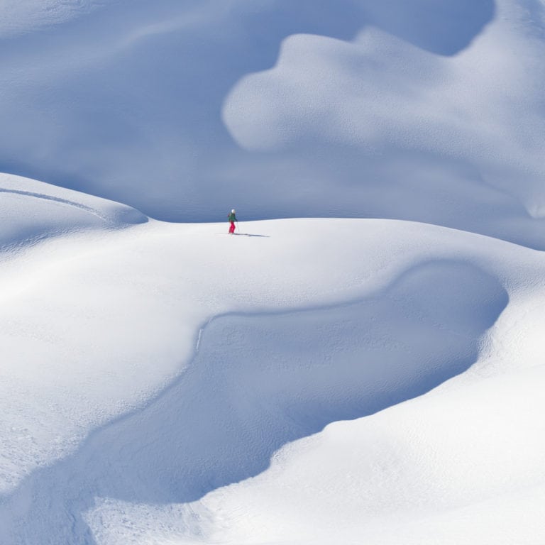 Freeride Abfahrt Gehrengrat Lech-Arlberg, Winter holidays (c) Sepp Mallaun-Vorarlberg Tourismus