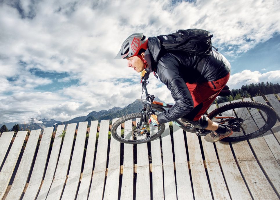 Mountainbiken am Loischkopf im Brandnertal (c) Markus Gmeiner / Vorarlberg Tourismus