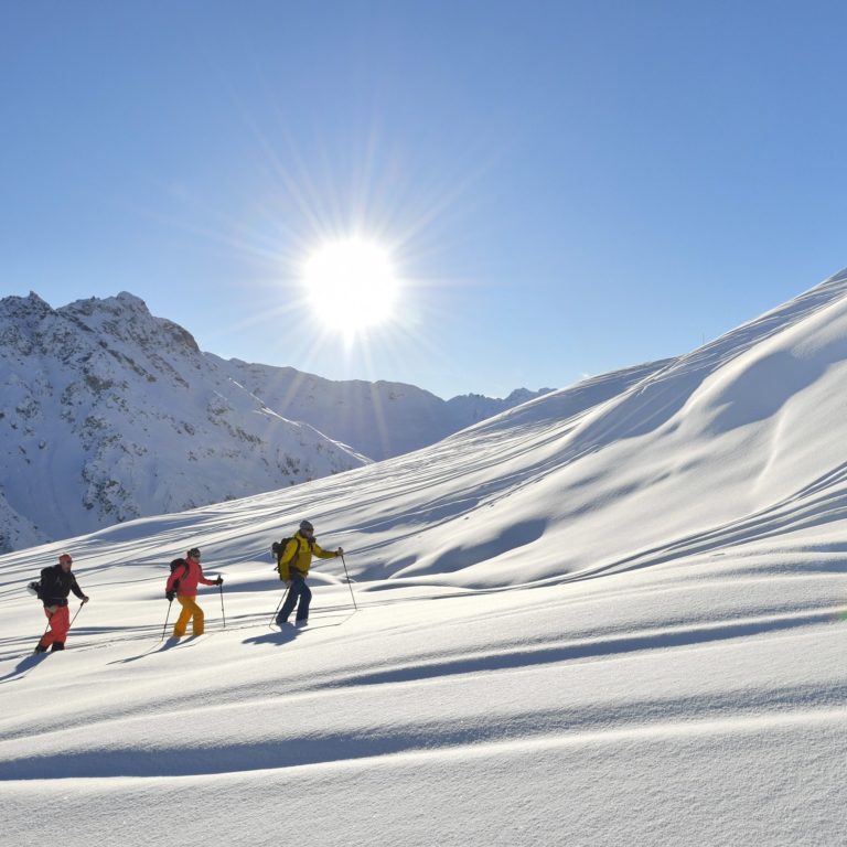 Skitouren Gargellen © Josef Mallaun / Vorarlberg Tourismus