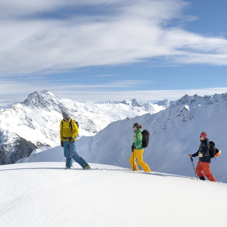 Skitouren Gargellen Panorama © Josef Mallaun / Vorarlberg Tourismus