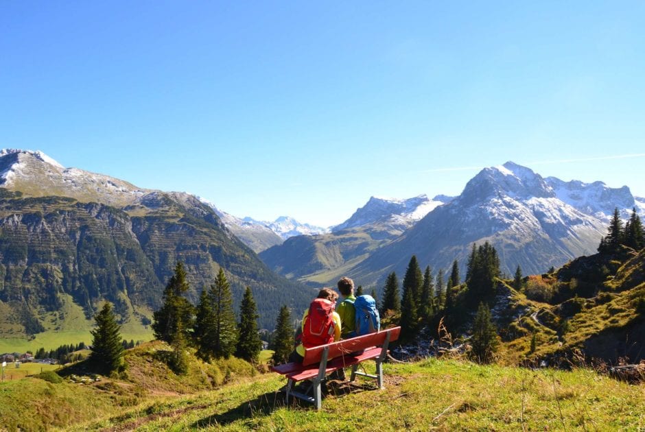 Tannberg Lech, Herbst, Wandern am Arlberg (c) Lech Zürs Tourismus