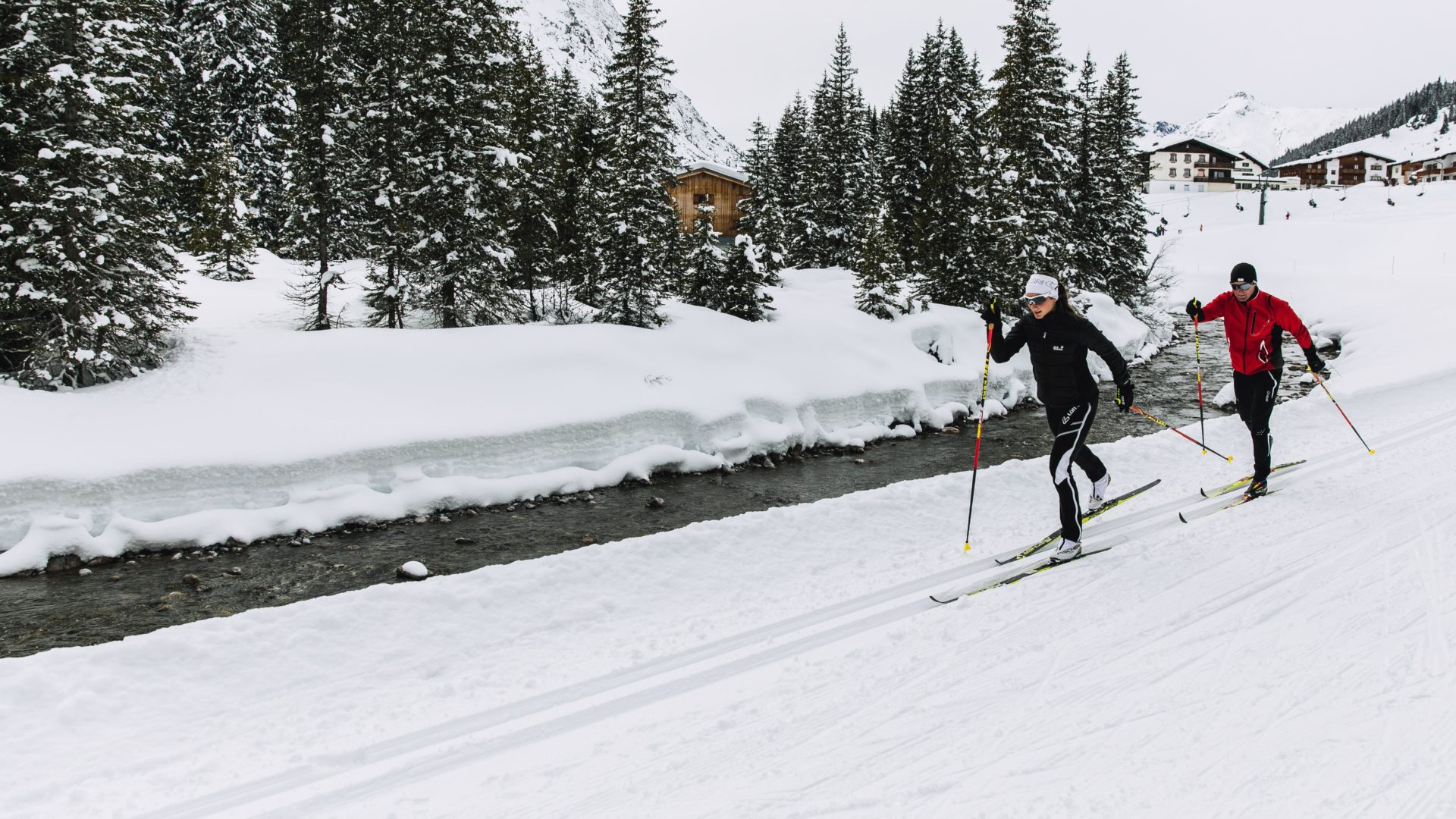 Crosscountry skiing in Vorarlberg Crosscountry trails in all of