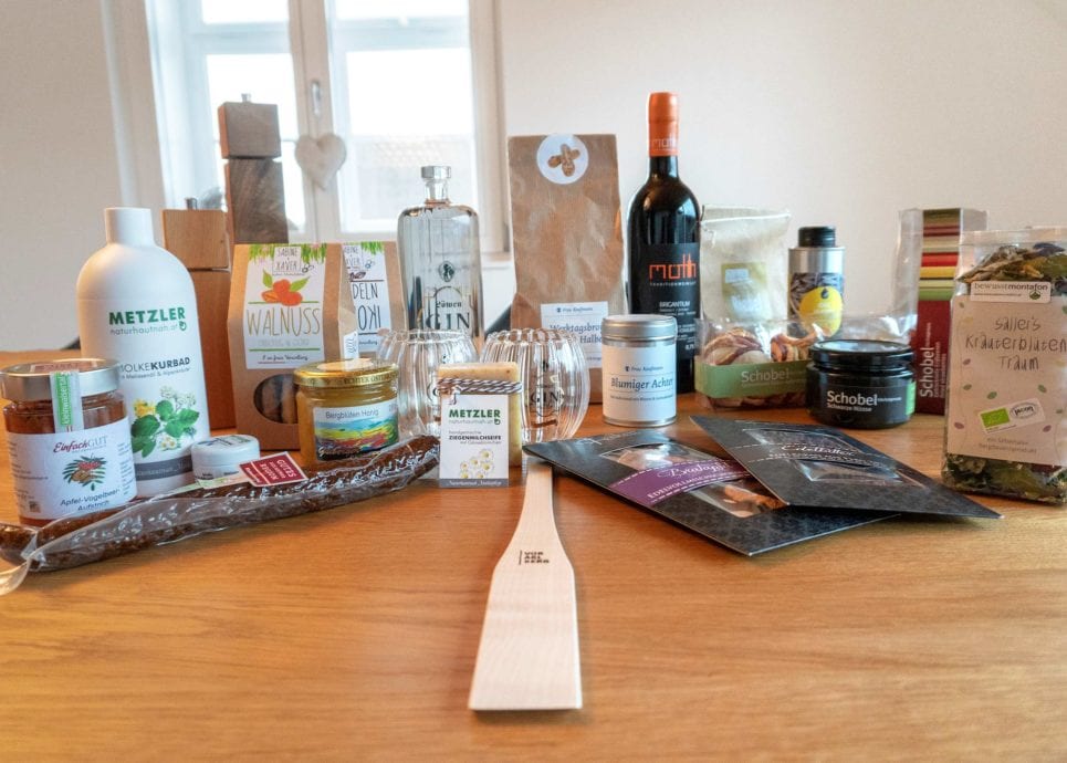 Souvenirs aus Vorarlberg, Made in Vorarlberg, Produkte aus Vorarlberg (c) Vorarlberg Tourismus