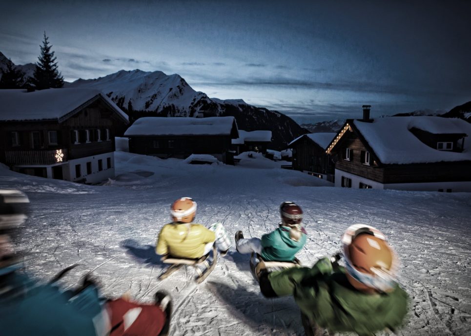 Rodeln Silvretta Montafon ©Silvretta Montafon_Daniel Zangerl