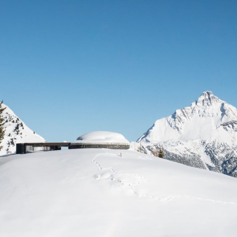 Skyspace James Turrell, Lech, Winter (c) Bernadette Otter / Lech Zürs am Arlberg