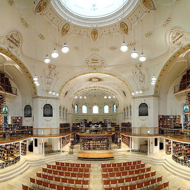 Kuppelsaal der Vorarlberger Landesbibliothek