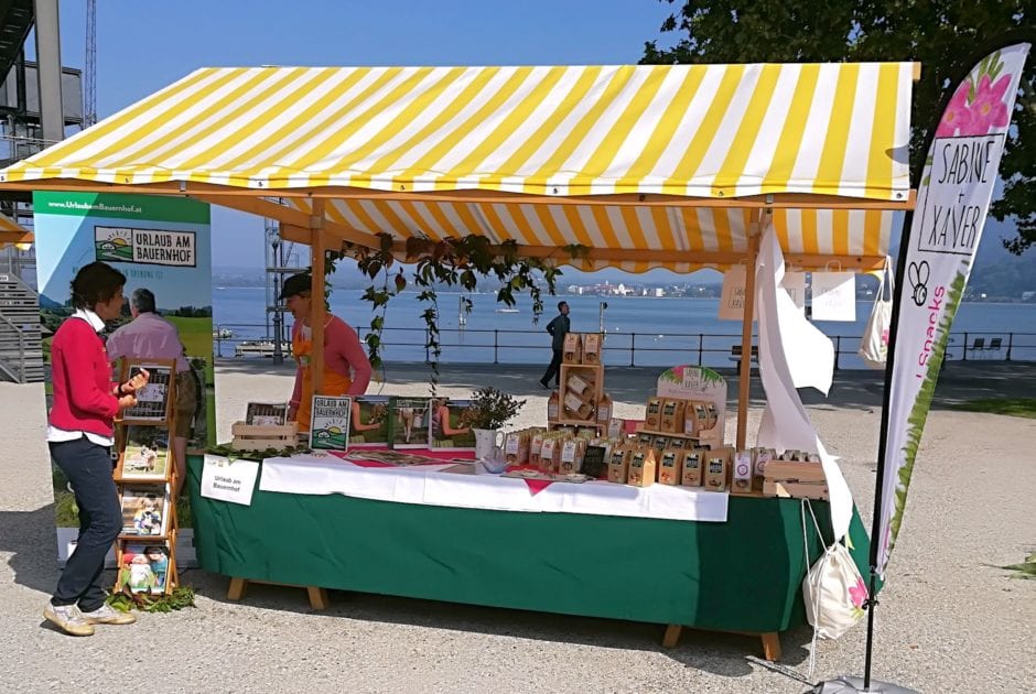 Herbstmarkt Bregenz, Bio Kekse Sabine+Xaver, Biomarkt Bregenz am Bodensee (c) cs / Vorarlberg Tourismus