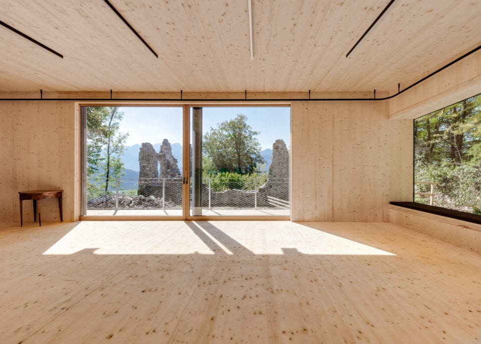 Kulturpavillon Blumenegg, Biosphärenpark Großes Walsertal© Burgfreunde Blumenegg