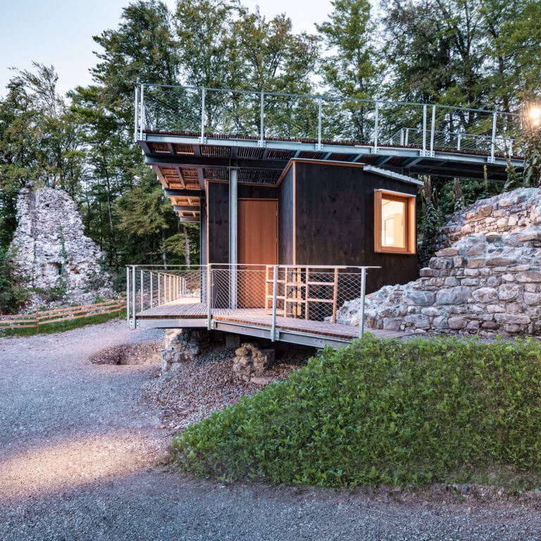 Kulturpavillon Blumenegg, Biosphärenpark Großes Walsertal © Burgfreunde Blumenegg