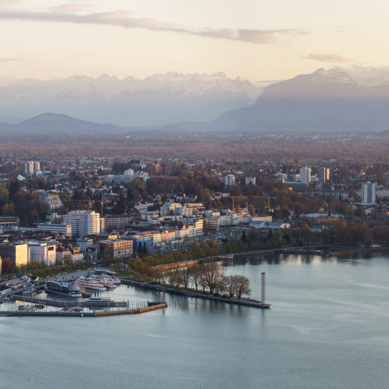 Blick auf Bregenz und Rheintal © Oberhauser Photography